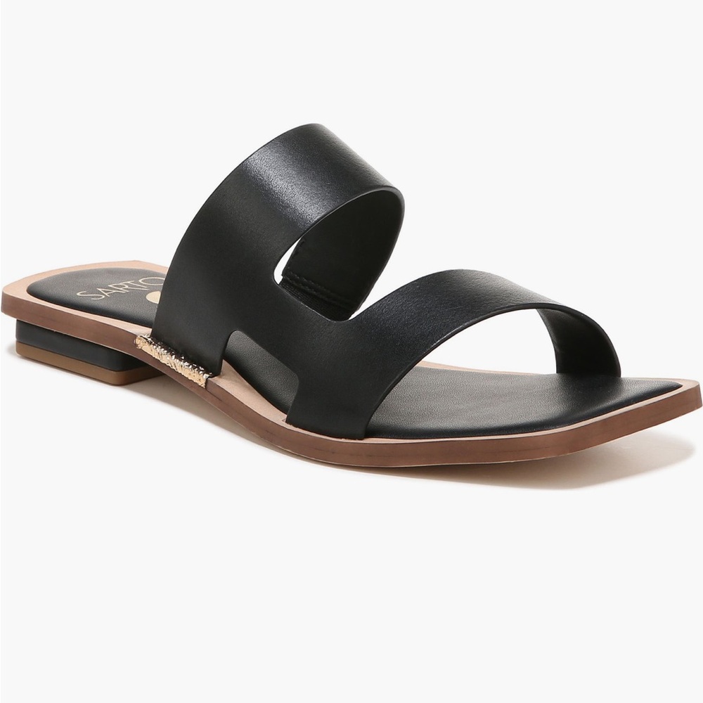 SARTO by Franco Sarto Emily Slide, black, size 7.5